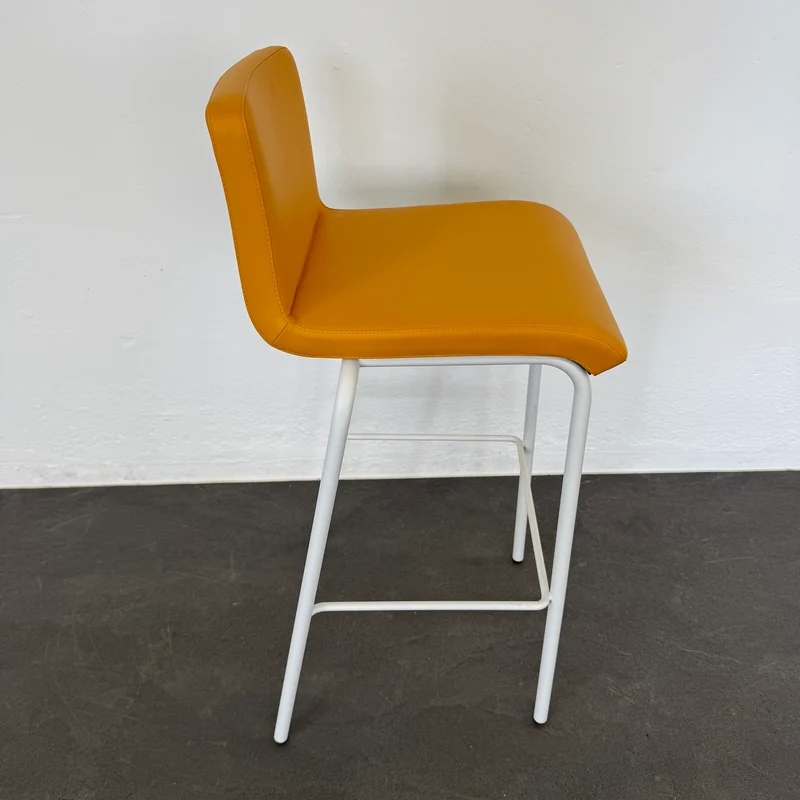 Steelcase B Free Barhocker - Leder Gelb