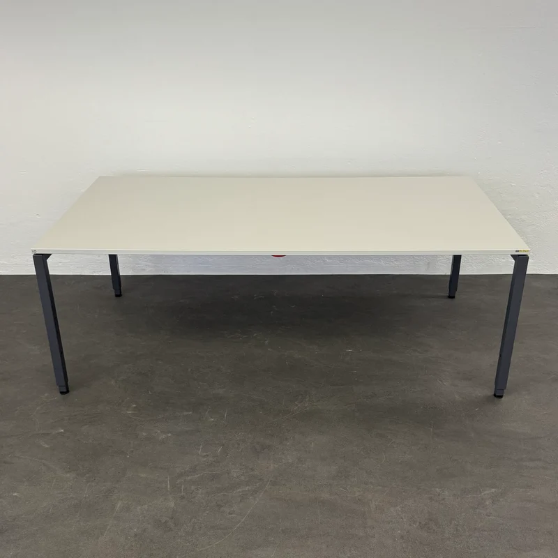 Lista Office Motion Schreibtisch Lichtgrau/Anthrazit - 2000x1000 mm