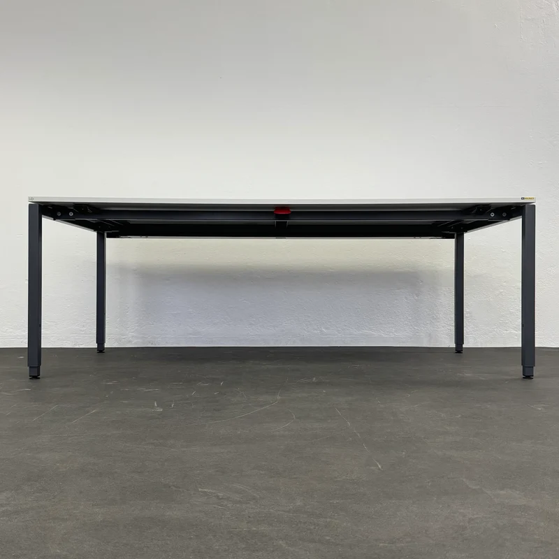 Lista Office Motion Schreibtisch Lichtgrau/Anthrazit - 2000x1000 mm