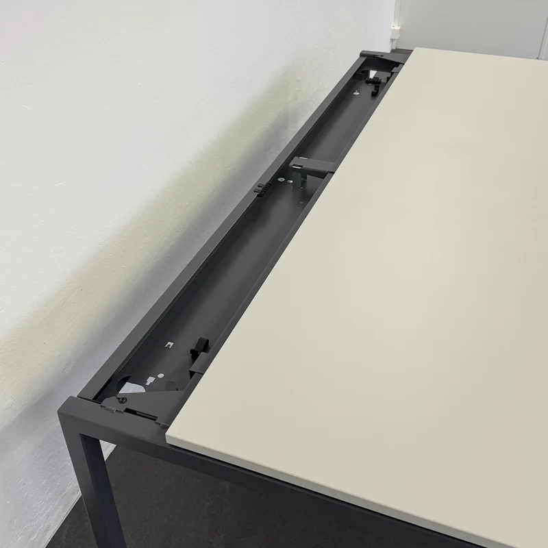 Lista Office Motion Schreibtisch Lichtgrau/Anthrazit - 2000x1000 mm