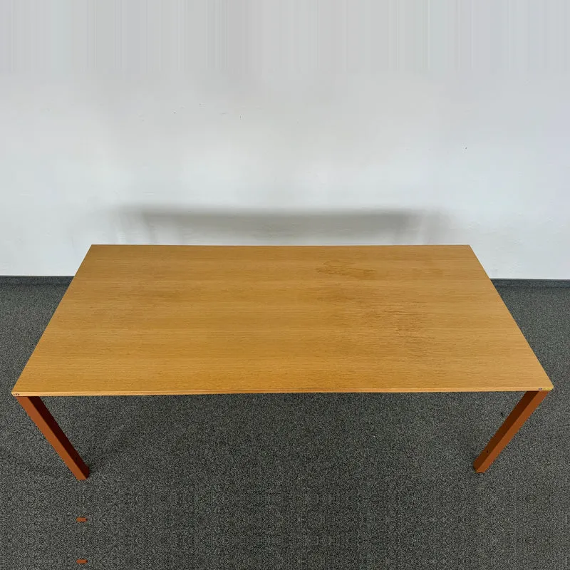 Lista Office LO Motion Schreibtisch Eichenfurnier/Kupferbraun - 1800x800 mm
