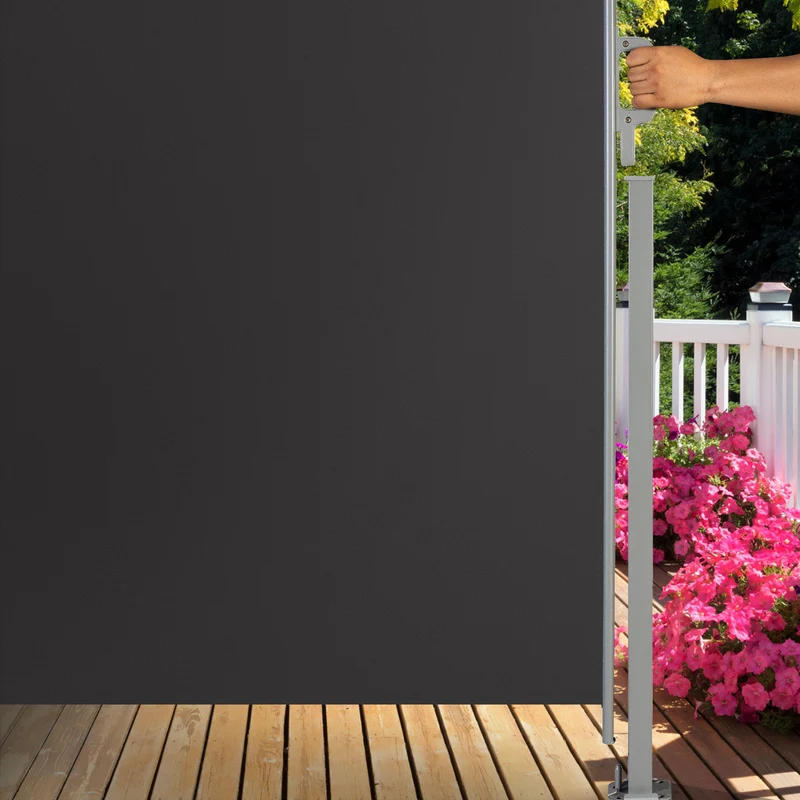 Seitenmarkise 300x180 Dunkelgrau