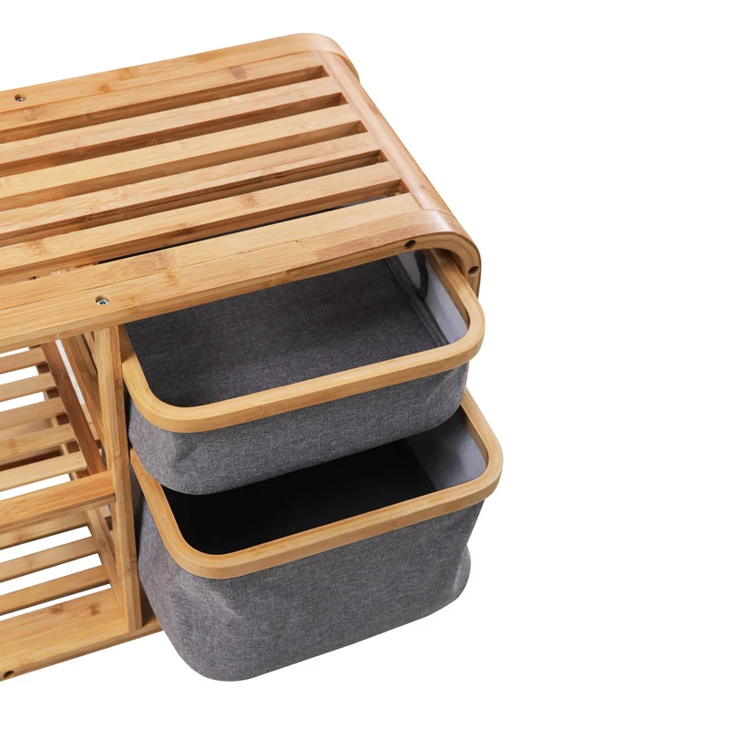 Bambus Schuhregal Natur