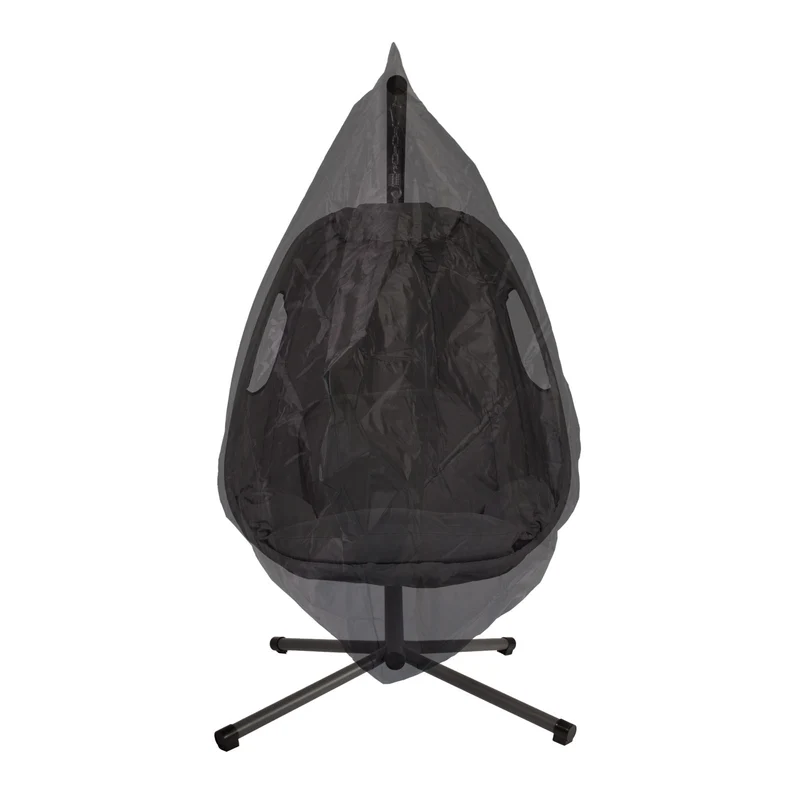 SNUGGY Set Hängesessel Abdeckhaube Grau (91450 + 91529)