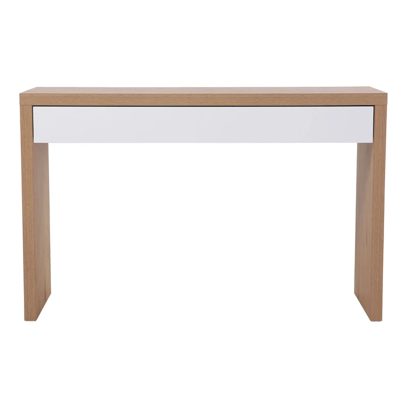 ANGULAR Schreibtisch mit Schublade Schminktisch Frisiertisch 120x40x76 cm