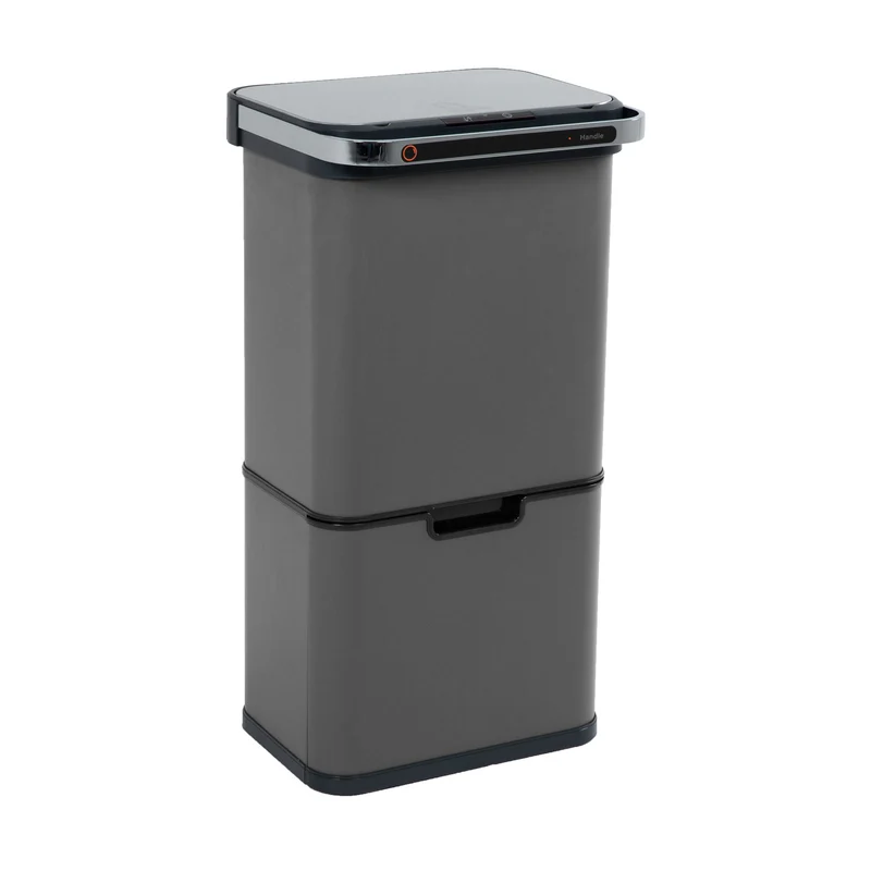 Sensor-Mülleimer 60L Selbstreinigungsfunktion und Aktivkohle-Filter