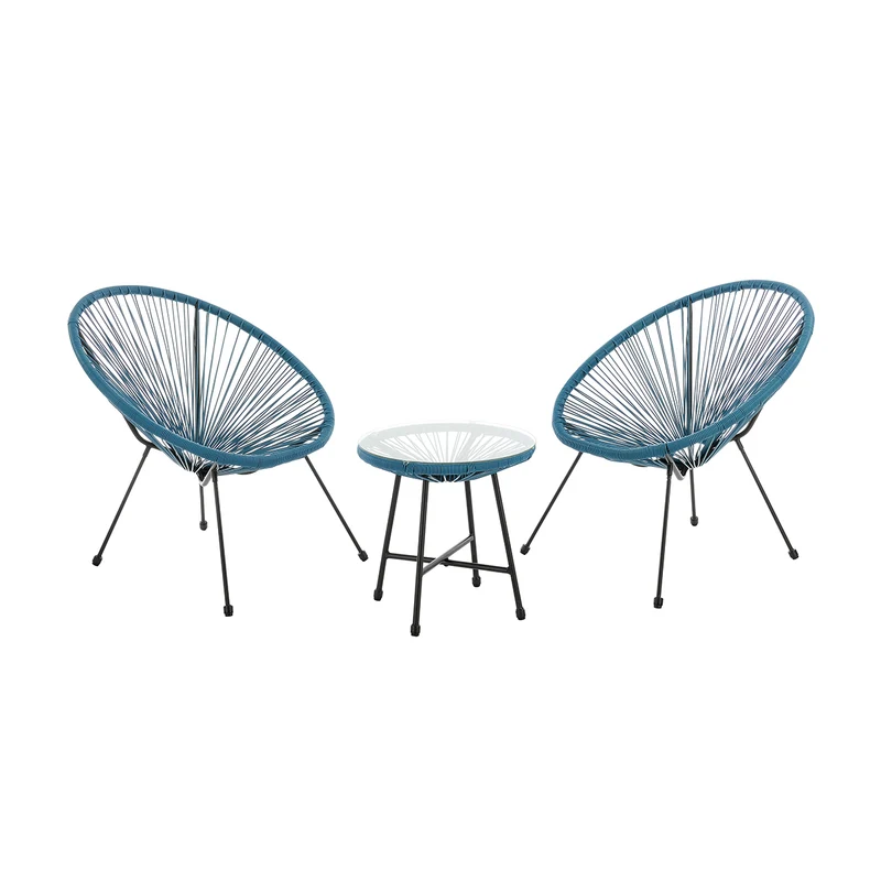 BALI Egg Chair Balkon Set