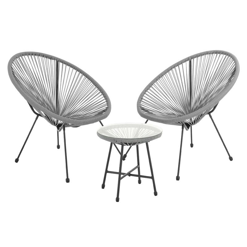 BALI Egg Chair Balkon Set