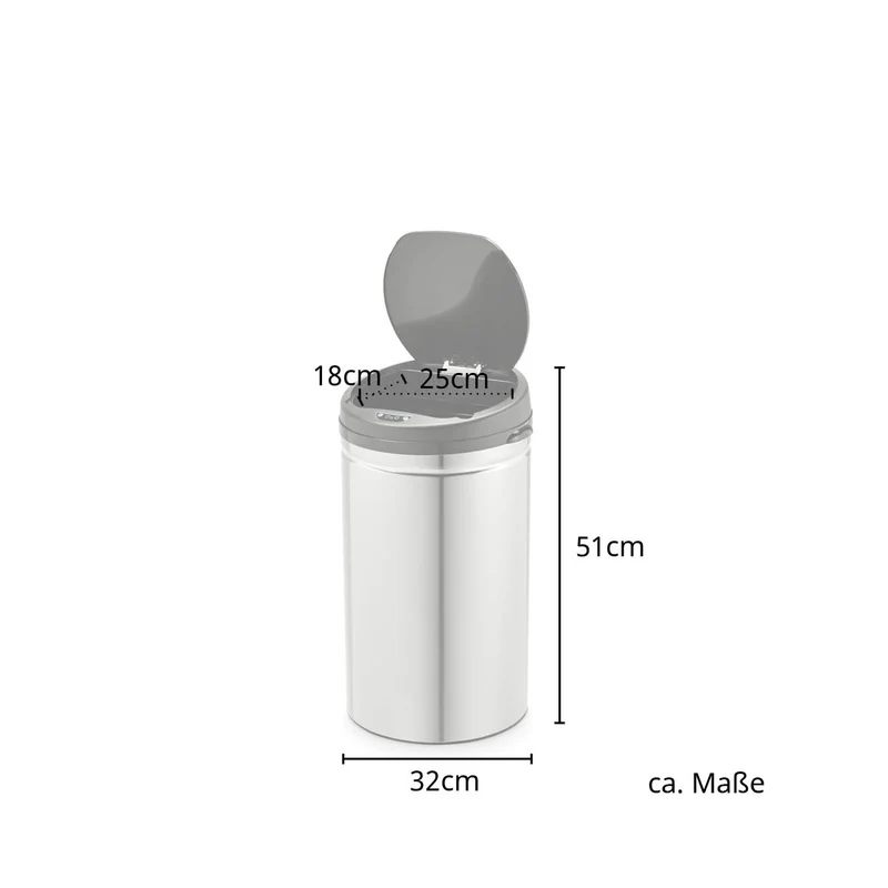 Mülleimer mit Sensor