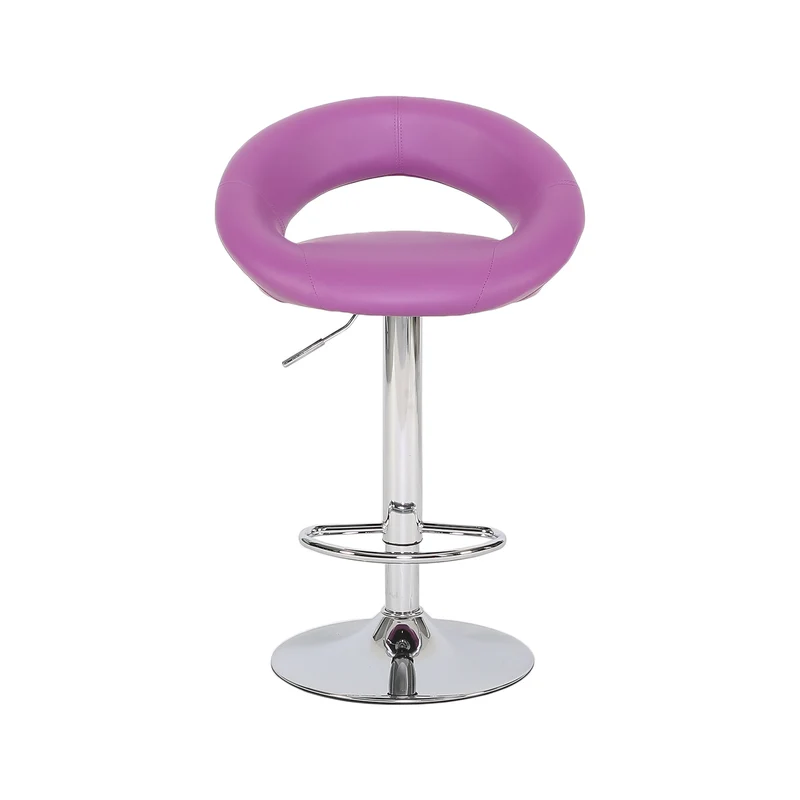 2er Set Barhocker Lila