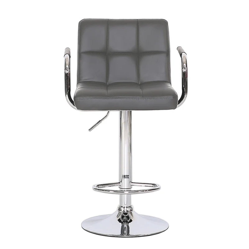 2er Set Barhocker mit Armlehnen Kunstleder