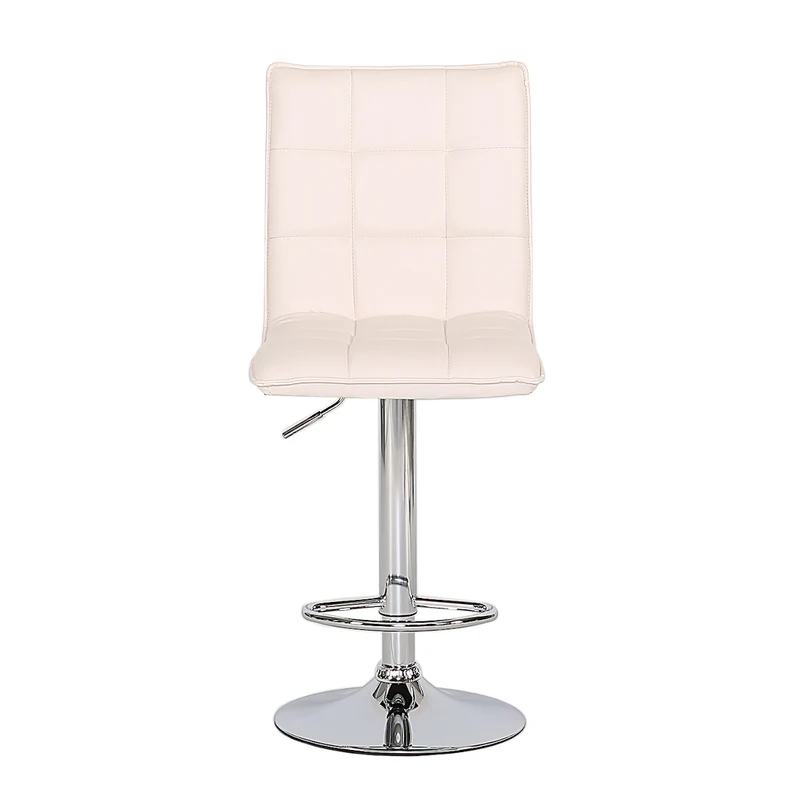 2er Set Barhocker gesteppt Kunstleder