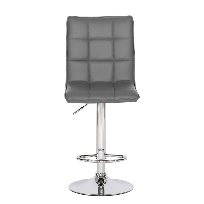 2er Set Barhocker gesteppt Kunstleder