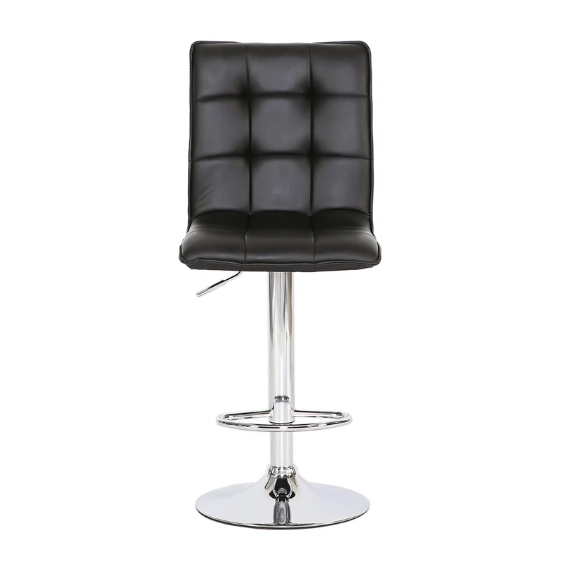 2er Set Barhocker gesteppt Kunstleder