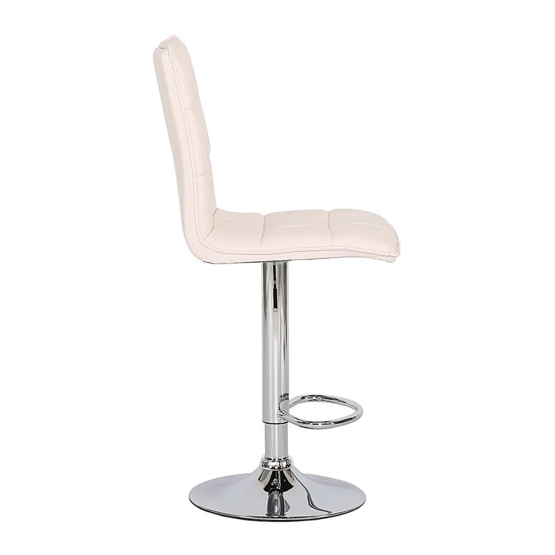 2er Set Barhocker gesteppt Kunstleder