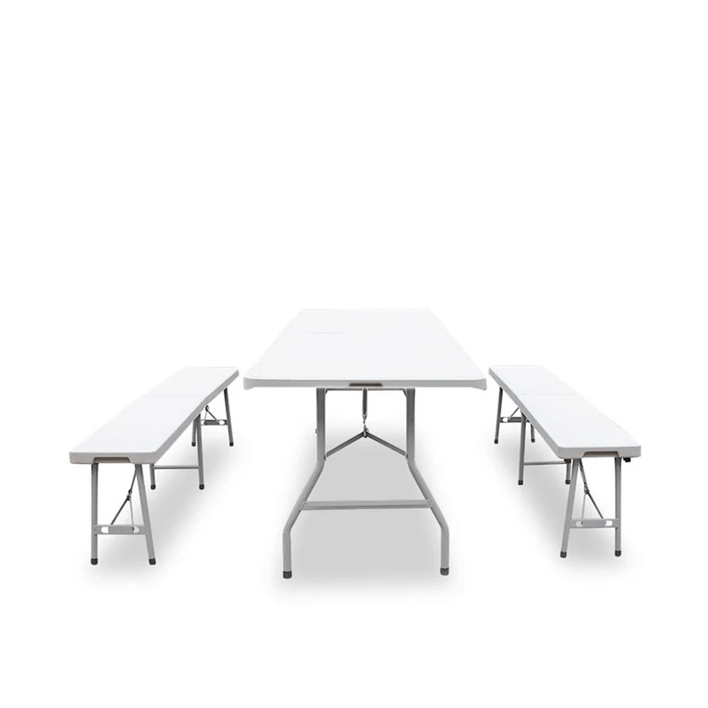 Buffettisch Set mit Bierbänken