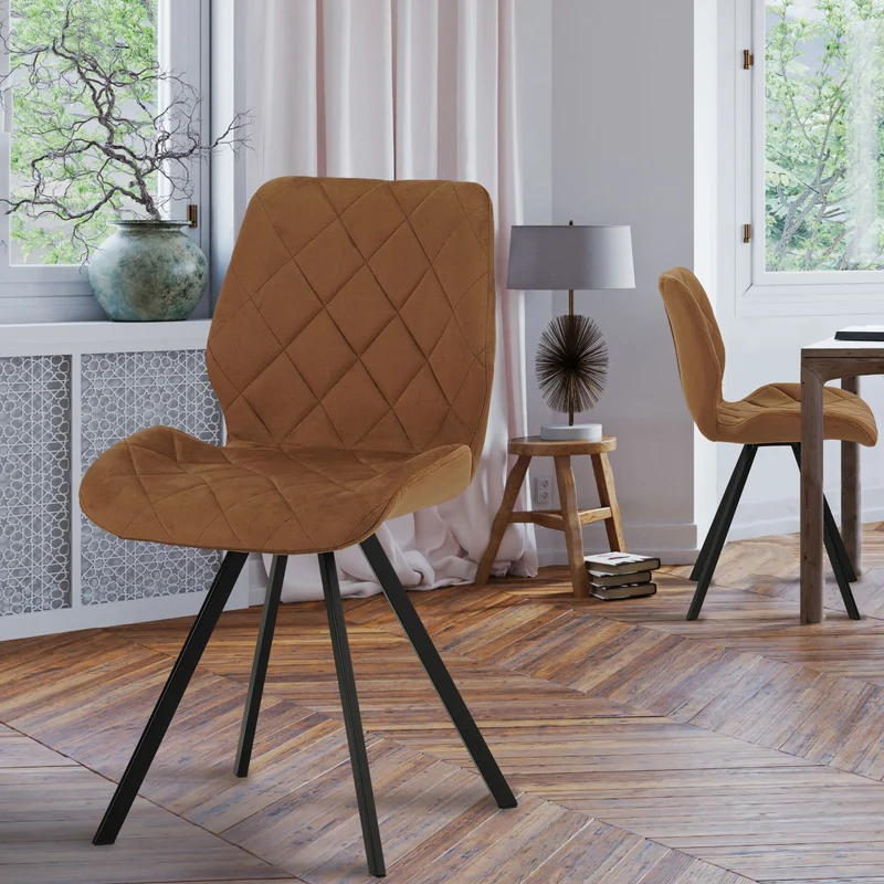 DIAMOND 2er Set Esszimmerstühle