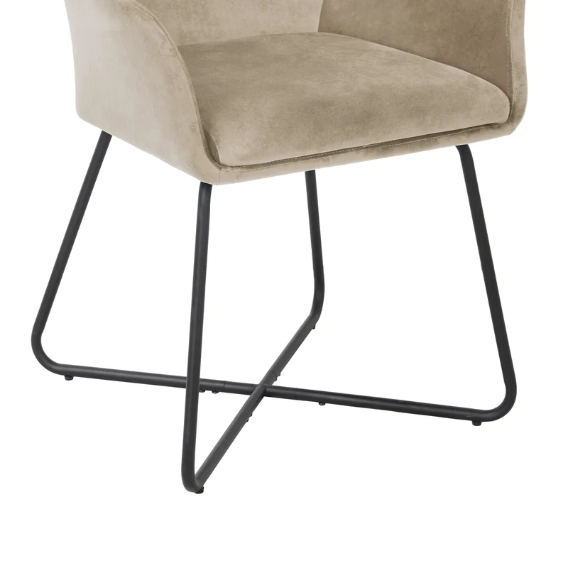 JOSIE Dining 2er Set Esszimmerstühle Sessel mit Armlehnen