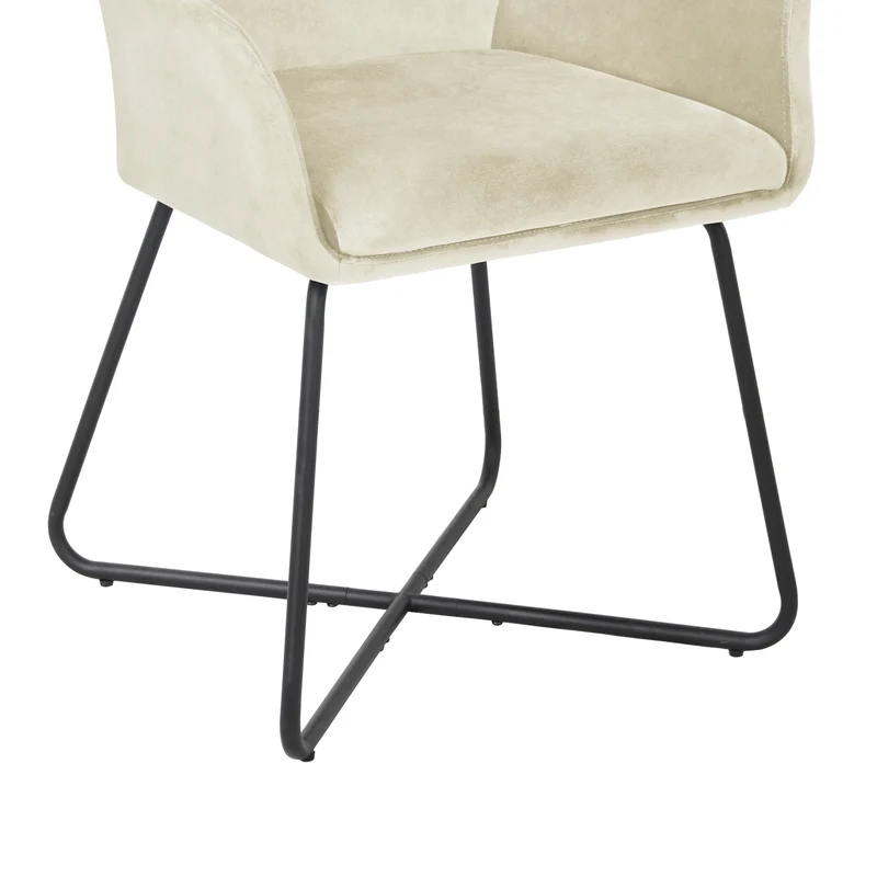 JOSIE Dining 2er Set Esszimmerstühle Sessel mit Armlehnen