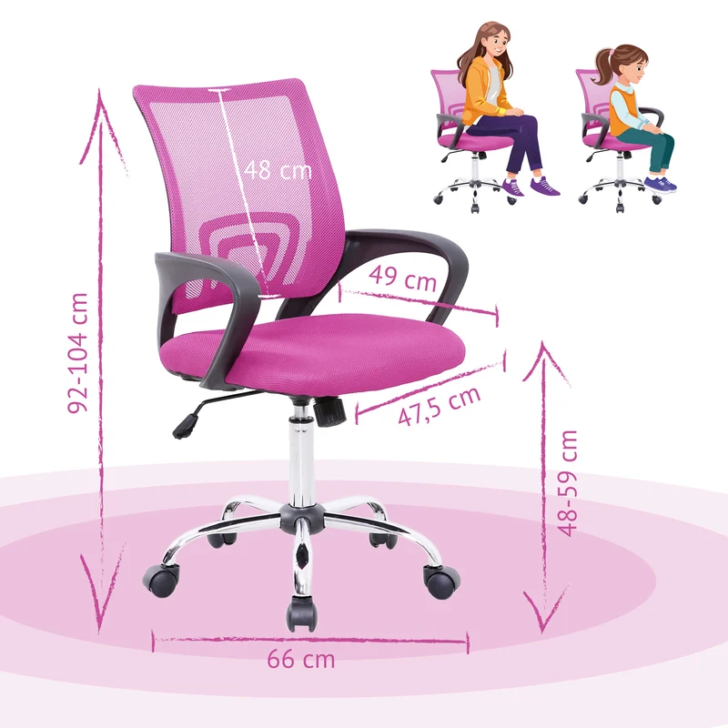 CYDNEY Bürostuhl für Kinder
