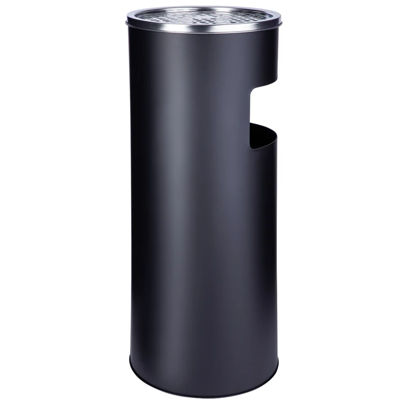 Standaschenbecher 30L Eimer Aschenbecher Müllleimer Ascher 60x25cm Sammler