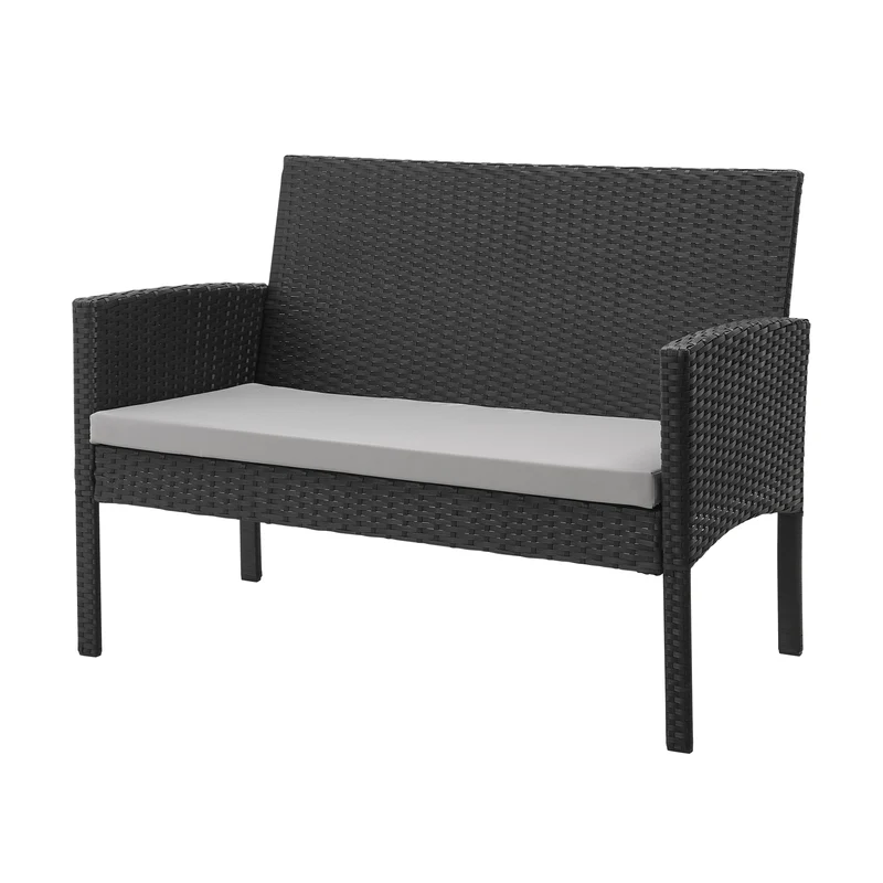 BROOKLYN XL Polyrattan Essgruppe Lounge Garnitur Gartenmöbel Set