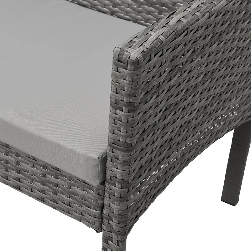 BROOKLYN XL Polyrattan Essgruppe Lounge Garnitur Gartenmöbel Set