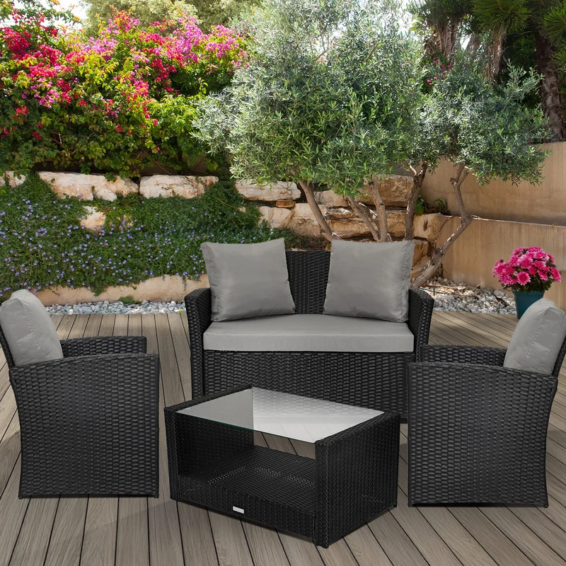ROMA Polyrattan-Lounge