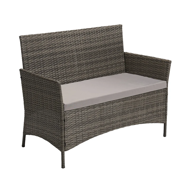 BROOKLYN Polyrattan Sitzgruppe Lounge Gartenmöbel Set