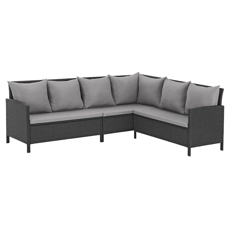 MADISON Rattan-Lounge Ecksofa Rattan-Lounge Gartenmöbel
