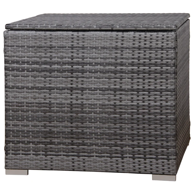 Auflagenbox Polyrattan Gartenbox Erweiterung Kissenbox LUGANO CALIFORNIA