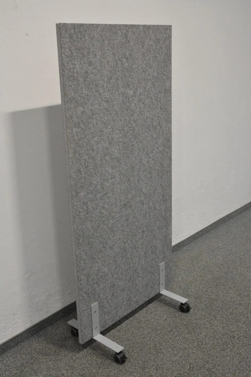 MC MyWall Trennwand mit Rollen 800 mm breit