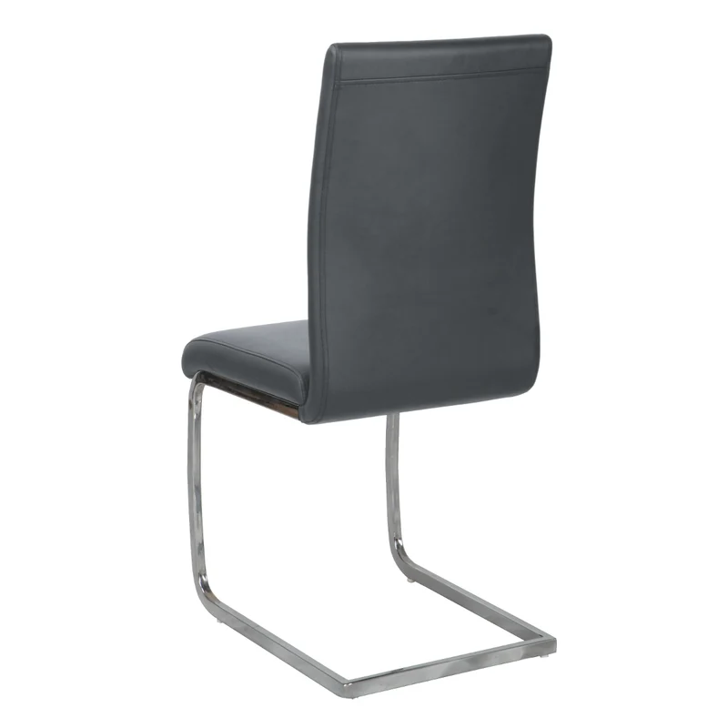 LUCY 2er Set Esszimmerstühle Polsterstuhl Schwingstuhl Stuhl Kunstleder