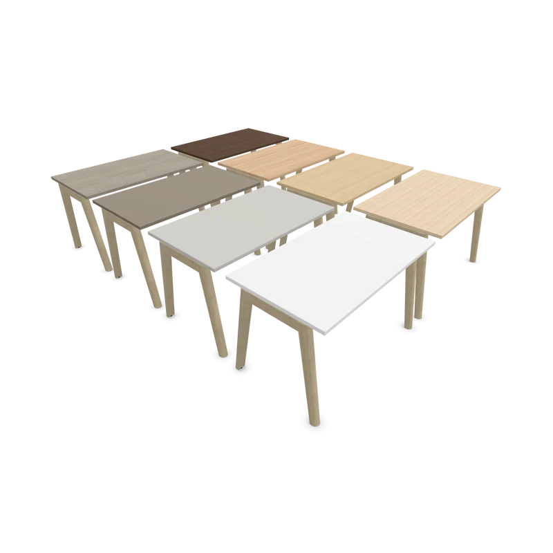 Narbutas Nova Wood Schreibtisch Gestell Esche Natur