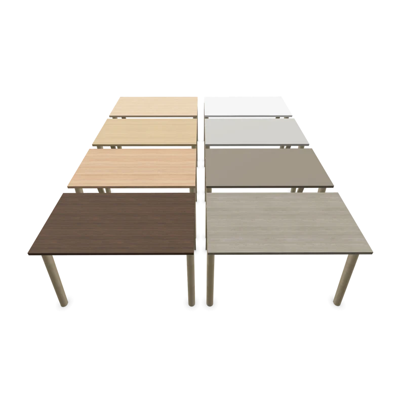 Narbutas Nova Wood Schreibtisch Gestell Esche Natur
