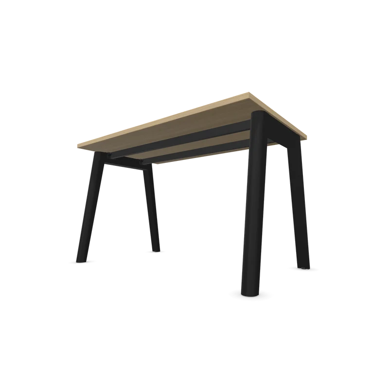 Narbutas Nova Wood Schreibtisch Gestell Esche Schwarz