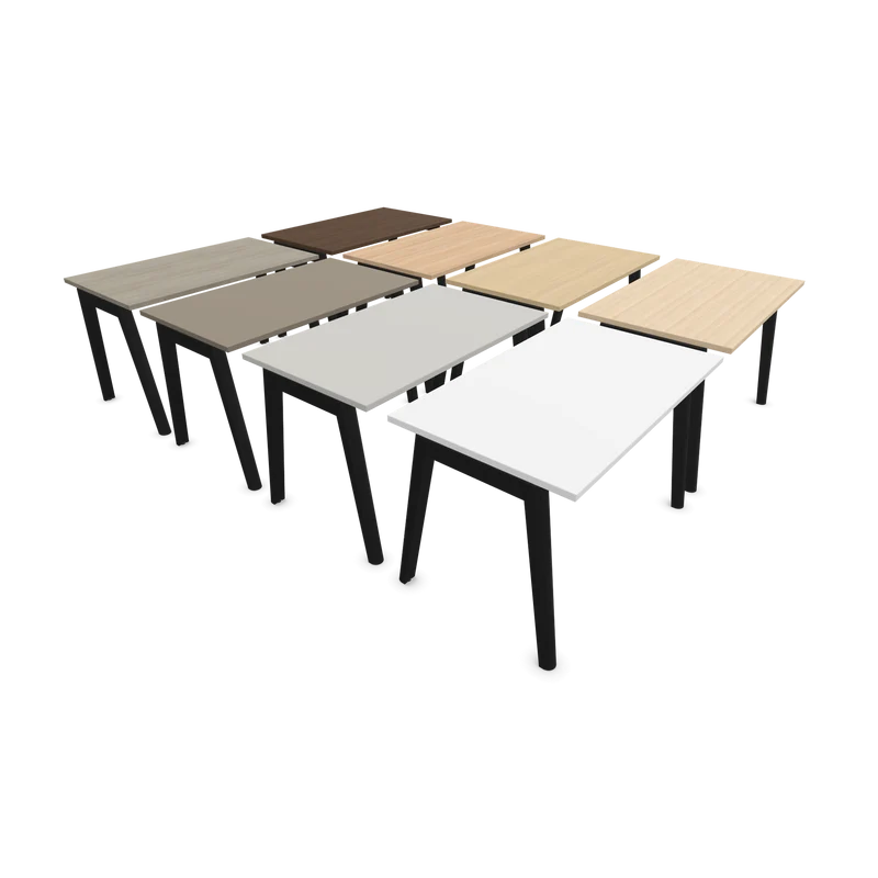 Narbutas Nova Wood Schreibtisch Gestell Esche Schwarz