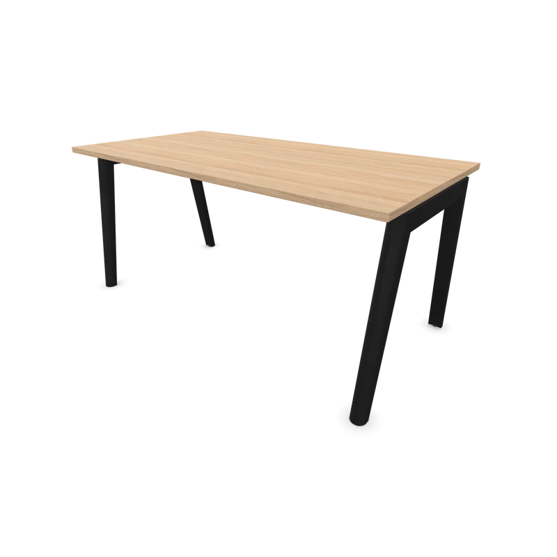 Narbutas Nova Wood Schreibtisch Gestell Esche Schwarz