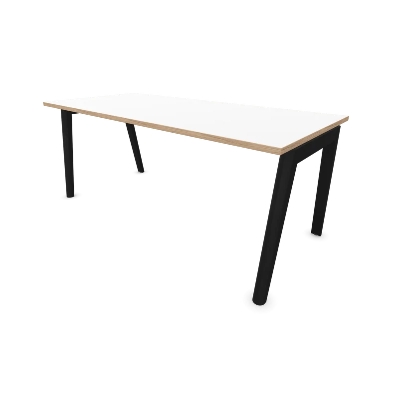 Narbutas Nova Wood Schreibtisch Gestell Esche Schwarz