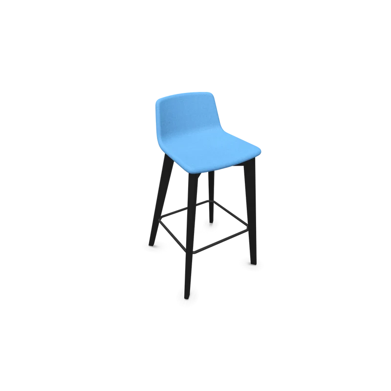 Narbutas Twist & Sit Barhocker Sitzhöhe 735mm - Esche schwarz
