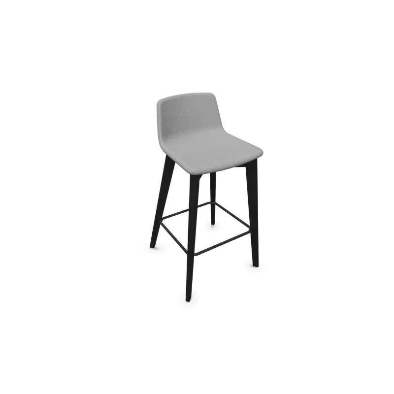 Narbutas Twist & Sit Barhocker Sitzhöhe 735mm - Esche schwarz