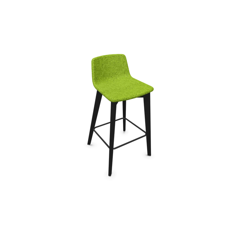 Narbutas Twist & Sit Barhocker Sitzhöhe 735mm - Esche schwarz