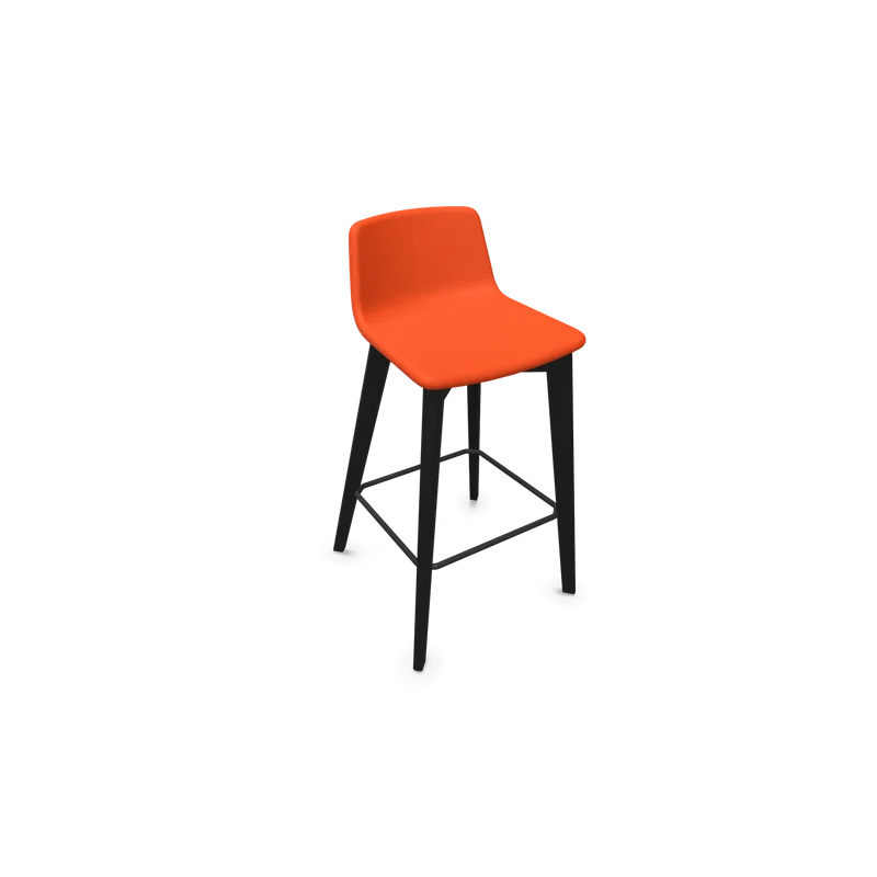 Narbutas Twist & Sit Barhocker Sitzhöhe 735mm - Esche schwarz