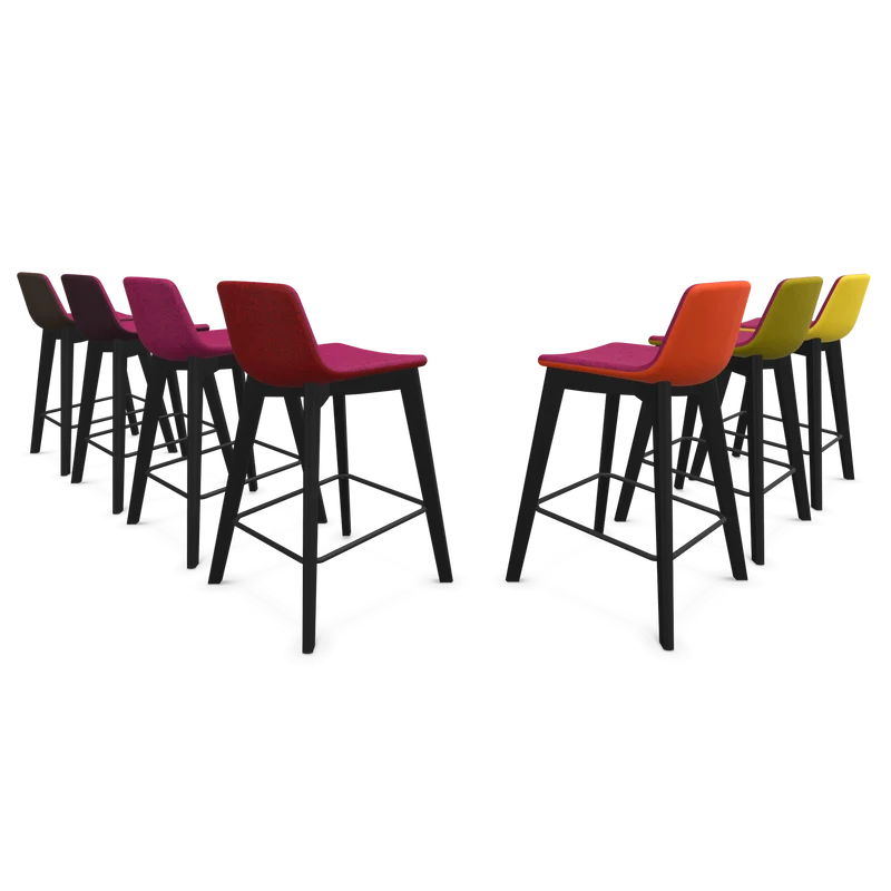 Narbutas Twist & Sit Barhocker Sitzhöhe 635mm - Esche schwarz