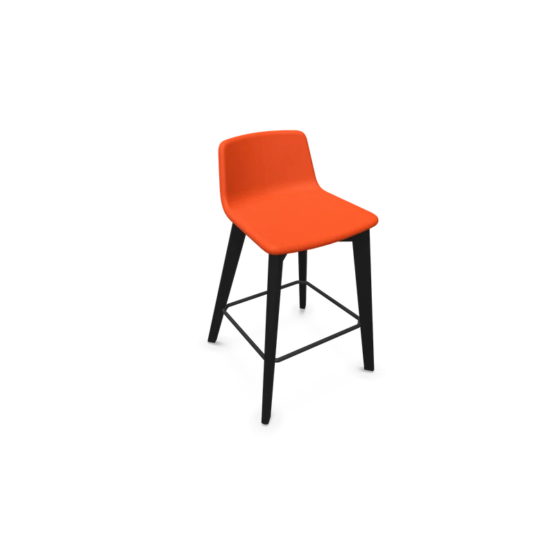 Narbutas Twist & Sit Barhocker Sitzhöhe 635mm - Esche schwarz