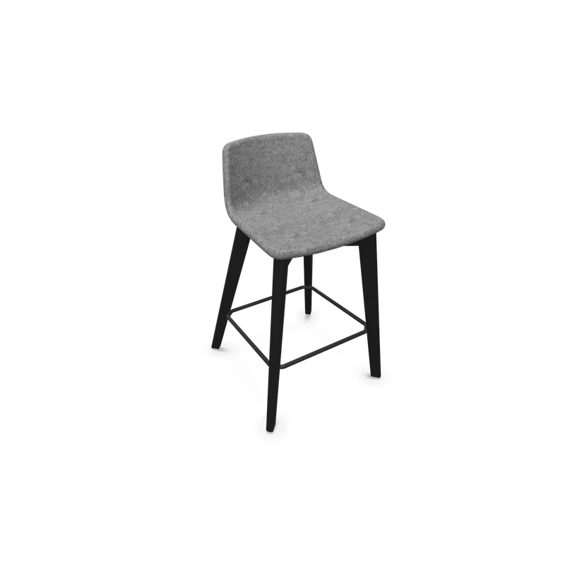 Narbutas Twist & Sit Barhocker Sitzhöhe 635mm - Esche schwarz