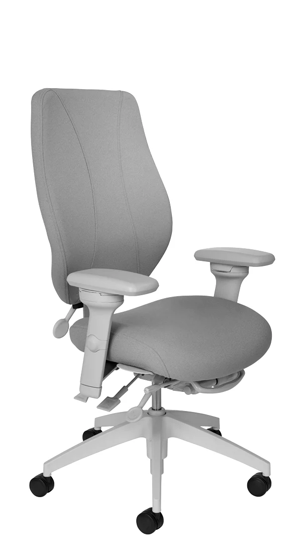 tCentric Hybrid with Upholstered Backrest and Seat Light Grey