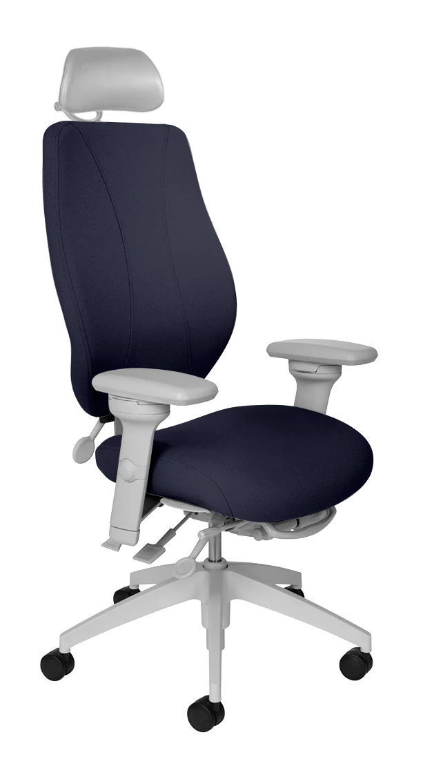 tCentric Hybrid with Upholstered Backrest and Seat Light Grey