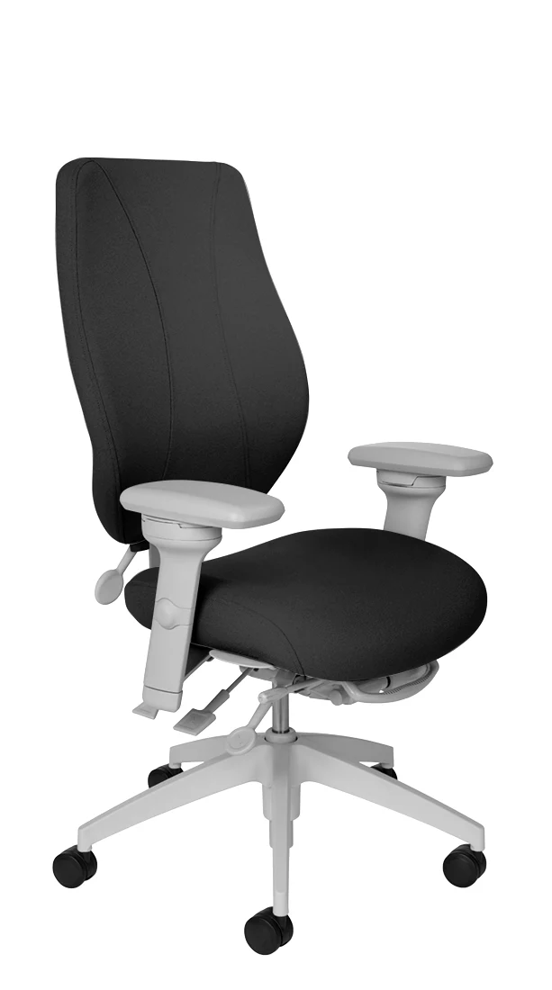tCentric Hybrid with Upholstered Backrest and Seat Light Grey