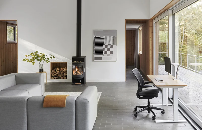 Humanscale World One LM Chair with Upholstered Seat